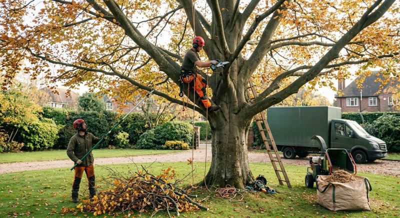 Birch Tree Pruning in San Jose, CA